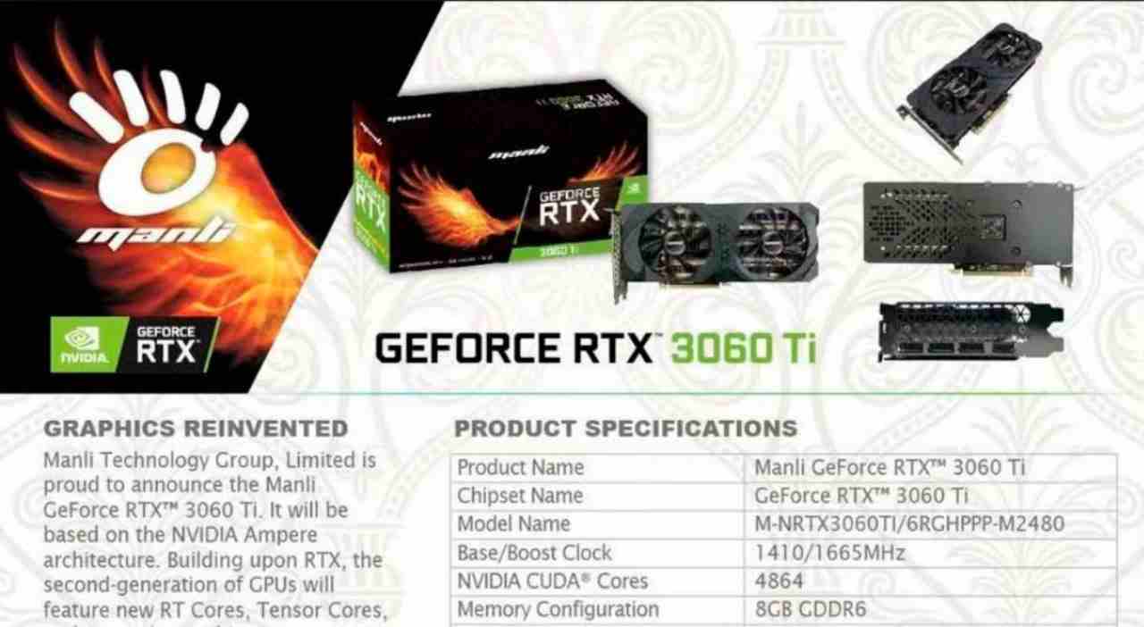 Geforce rtx 3060 характеристика